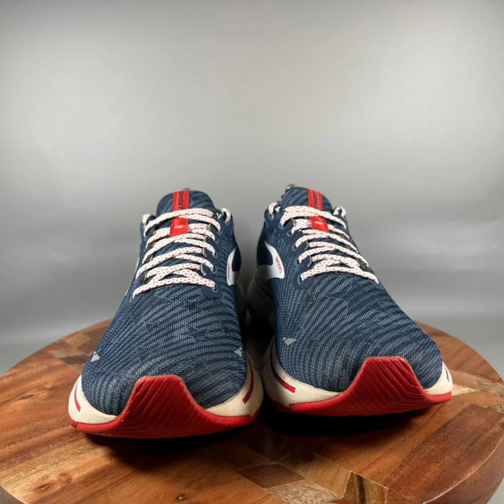 Brooks Ghost 15 Womens Running Shoes 11 Stars Stripes Navy Red 1203801B449